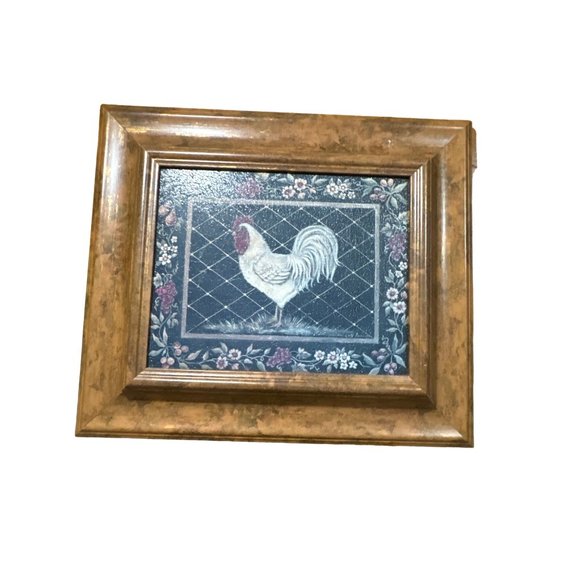 Original Old Rooster Signed by Kimberly Poloson - Picture 1 of 11